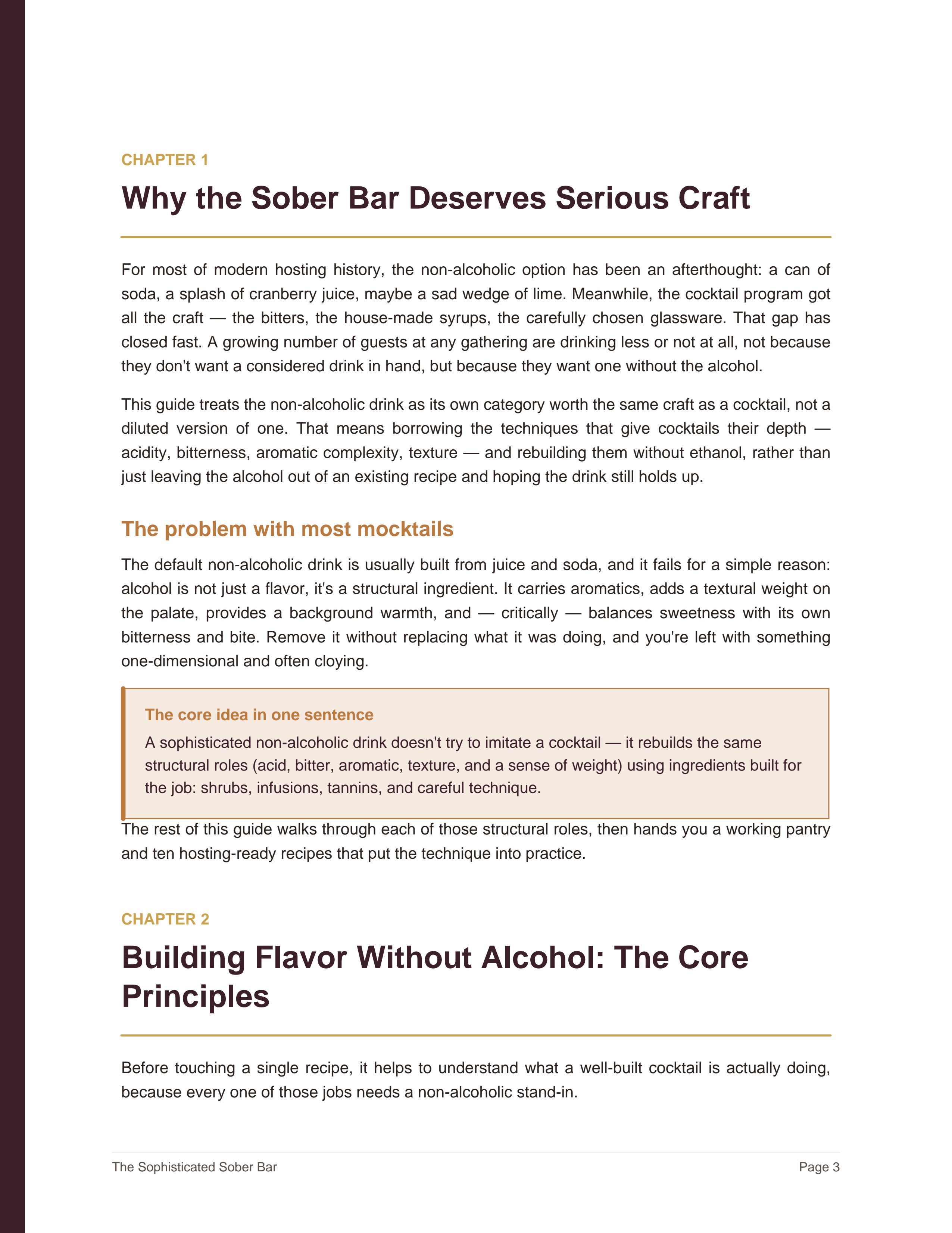 The Sophisticated Sober Bar: Craft Non-Alcoholic Drinks for Every Occasion