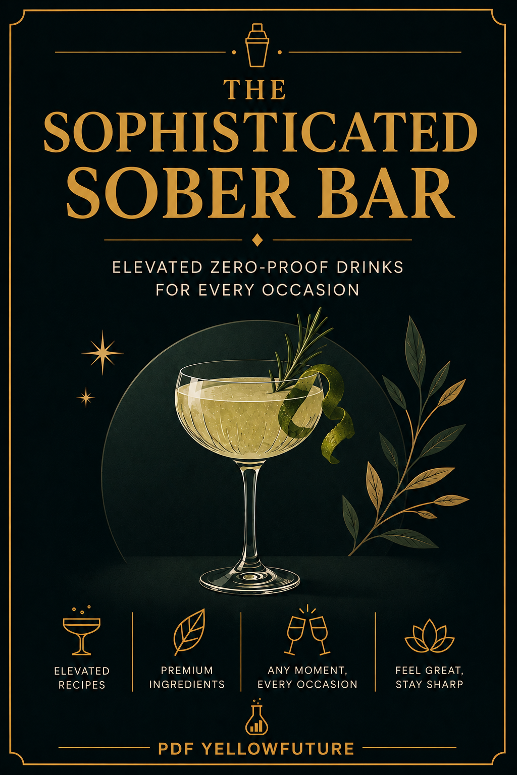 The Sophisticated Sober Bar: Craft Non-Alcoholic Drinks for Every Occasion