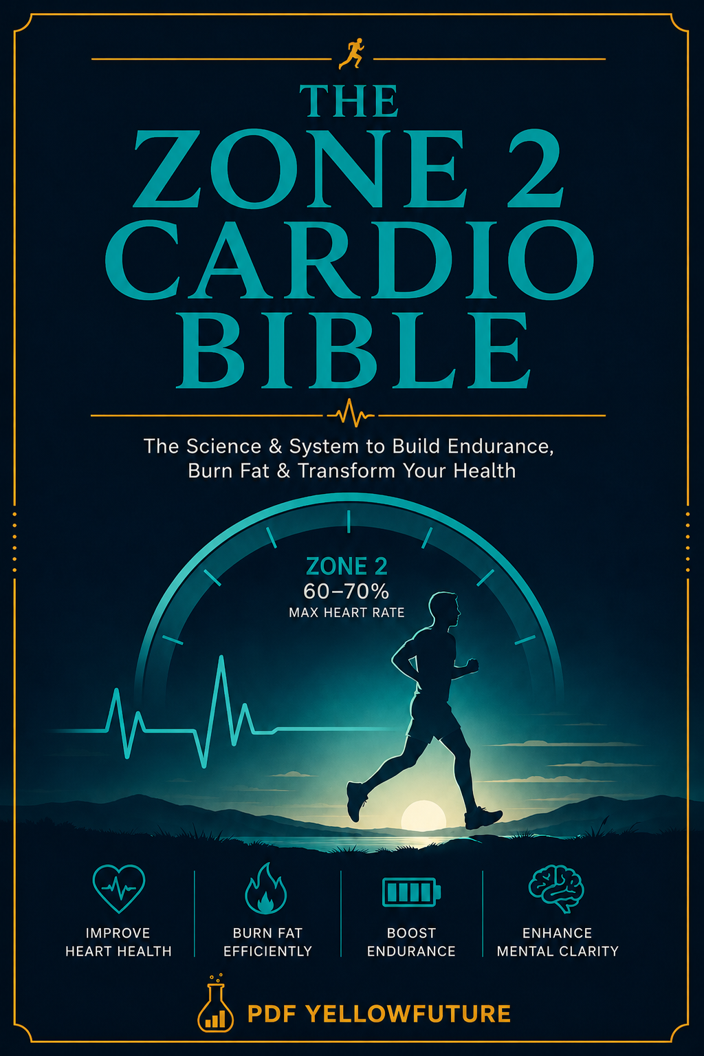 The Zone 2 Cardio Bible: A No-Nonsense Guide to Building Your Aerobic Base