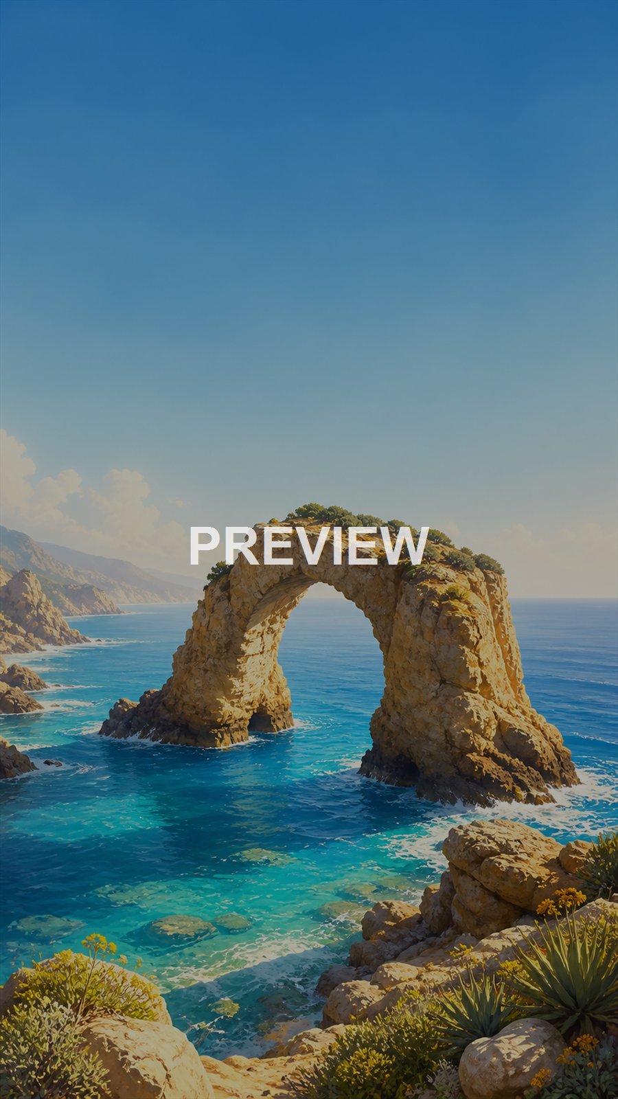 Summer Coast – 10 Premium Phone Wallpapers
