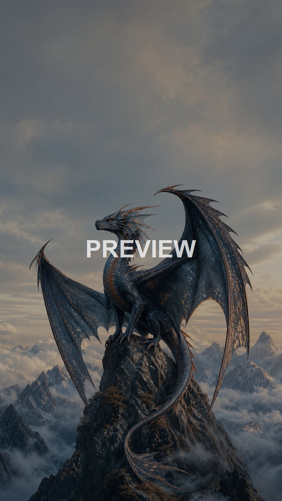 Fantasy Dragons – 10 Premium Phone Wallpapers