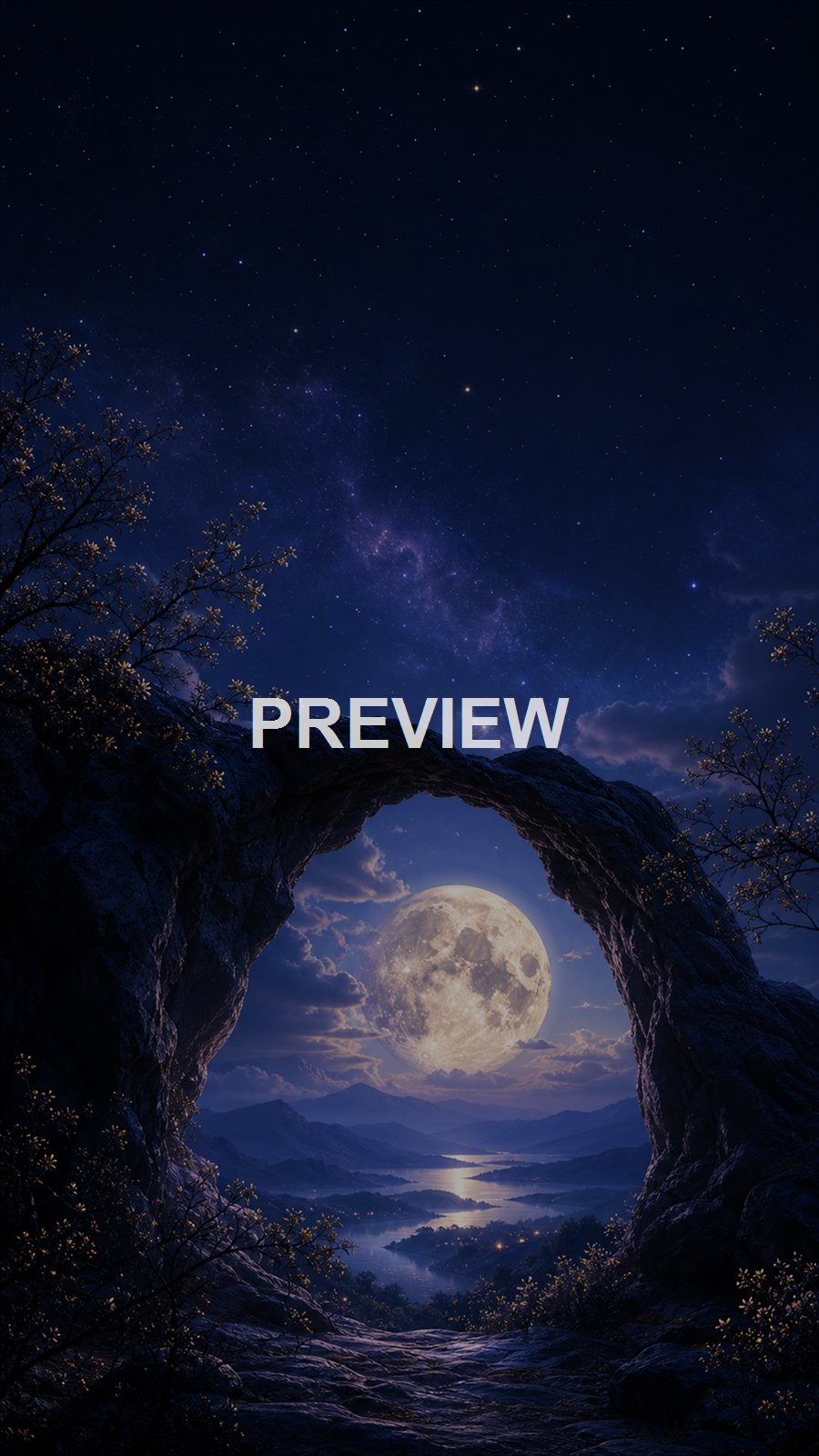 Celestial Nights – 10 Premium Phone Wallpapers