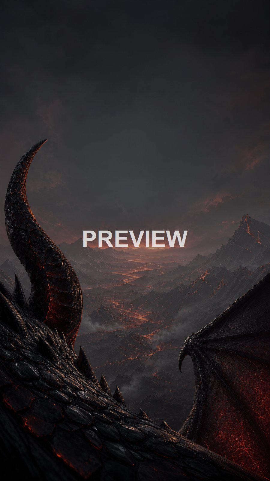 Fantasy Dragons – 10 Premium Phone Wallpapers