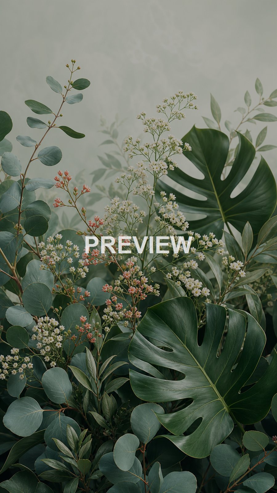 Botanical Elegance – 10 Premium Phone Wallpapers