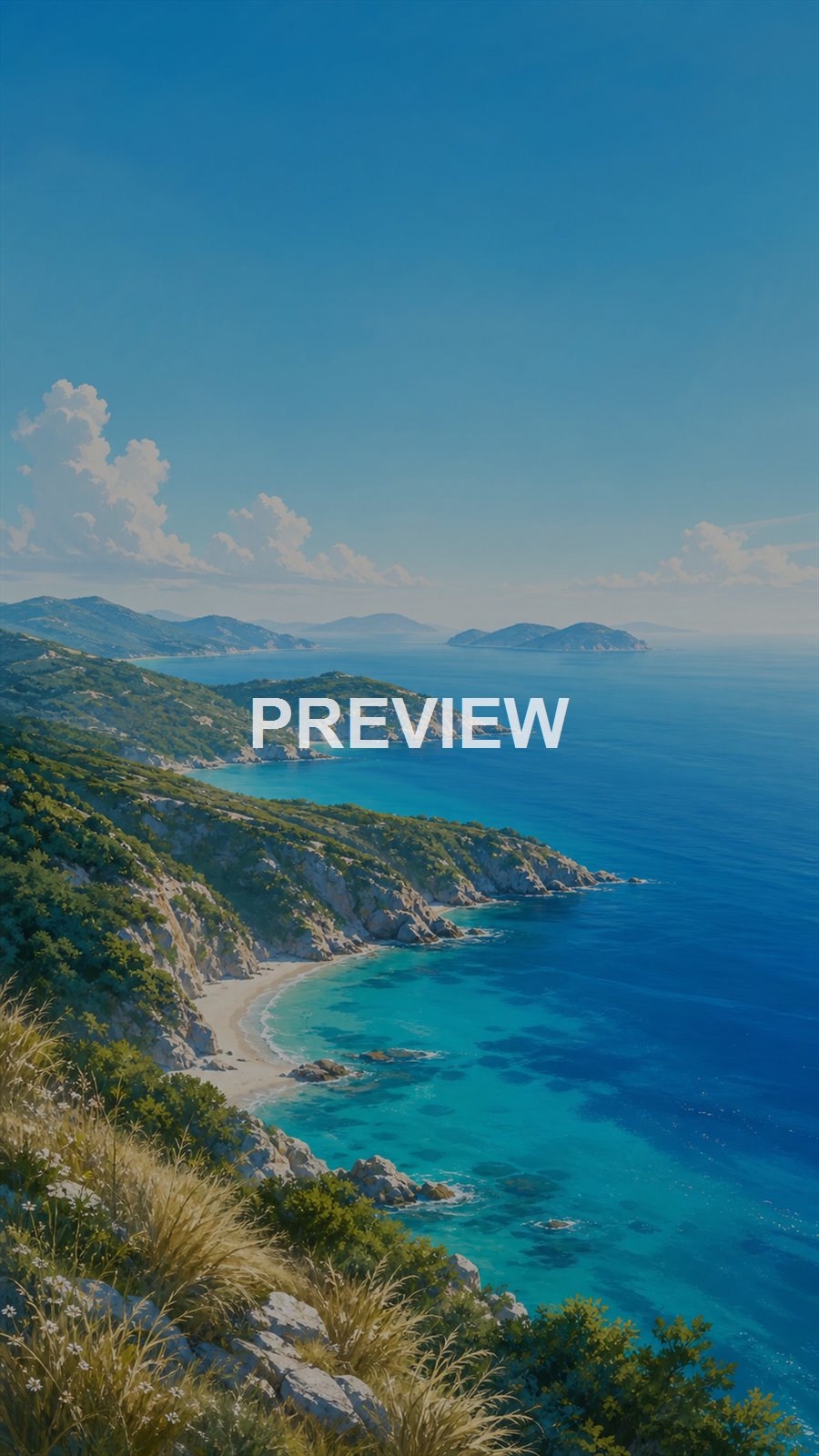 Summer Coast – 10 Premium Phone Wallpapers