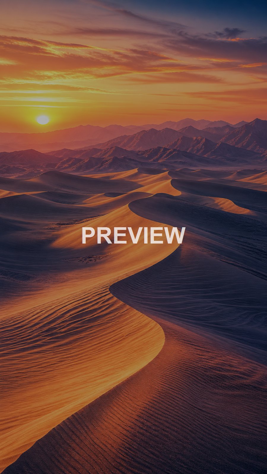 Desert Sunsets – 10 Premium Phone Wallpapers