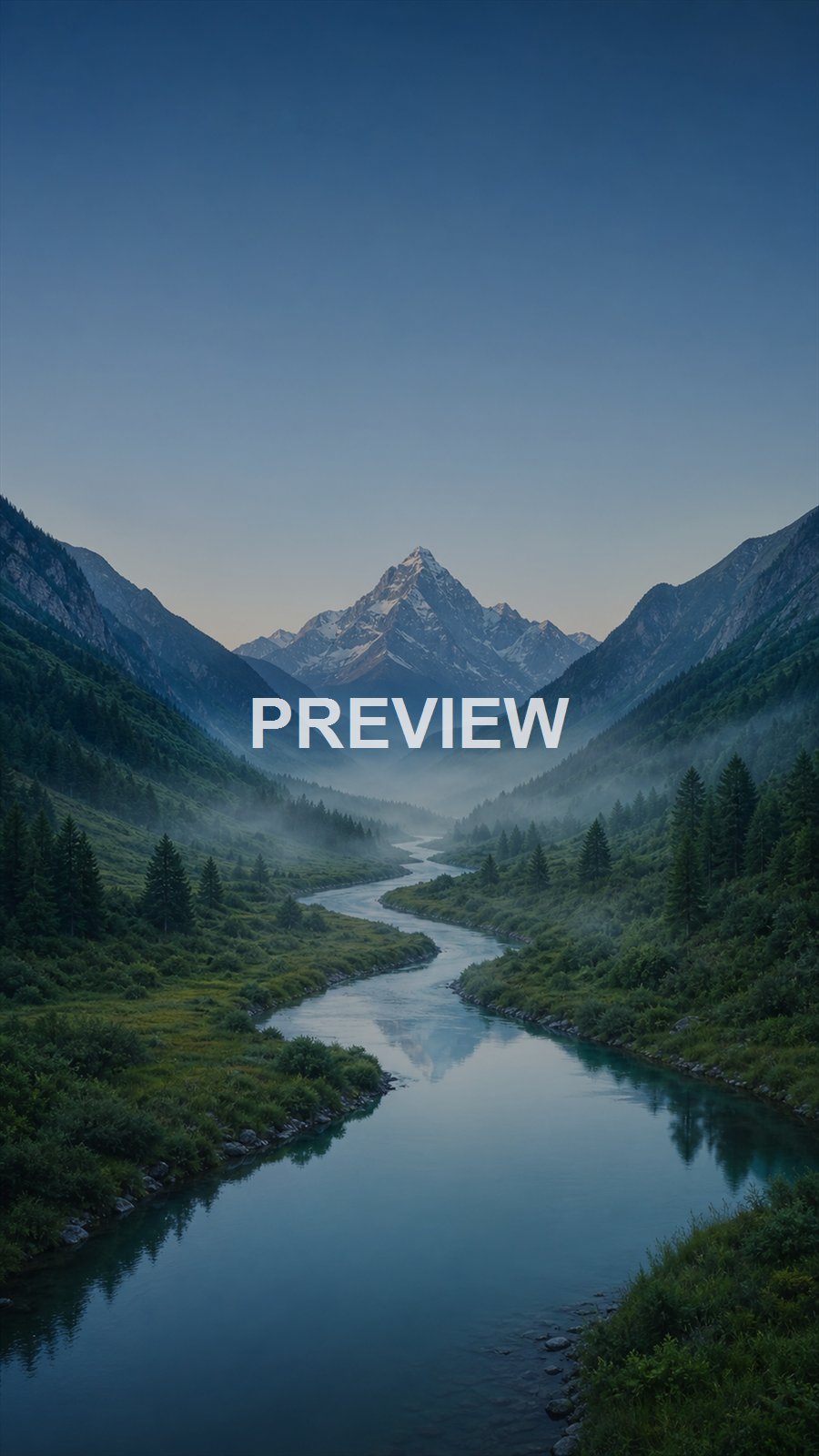 Mountain Calm – 10 Premium Phone Wallpapers