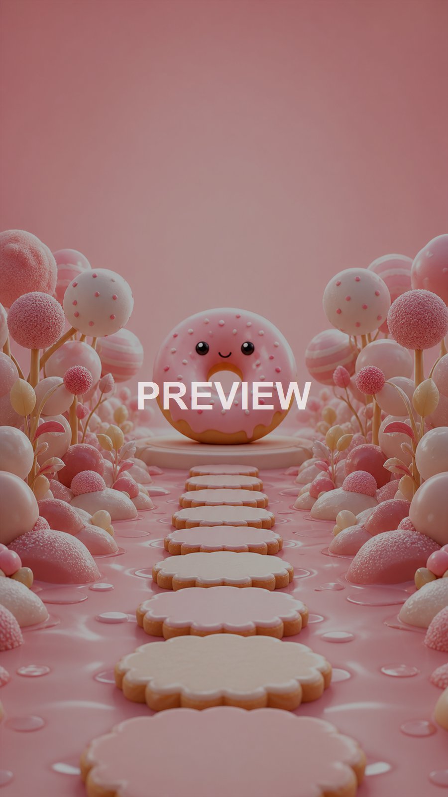 Kawaii Food – 10 Premium Phone Wallpapers