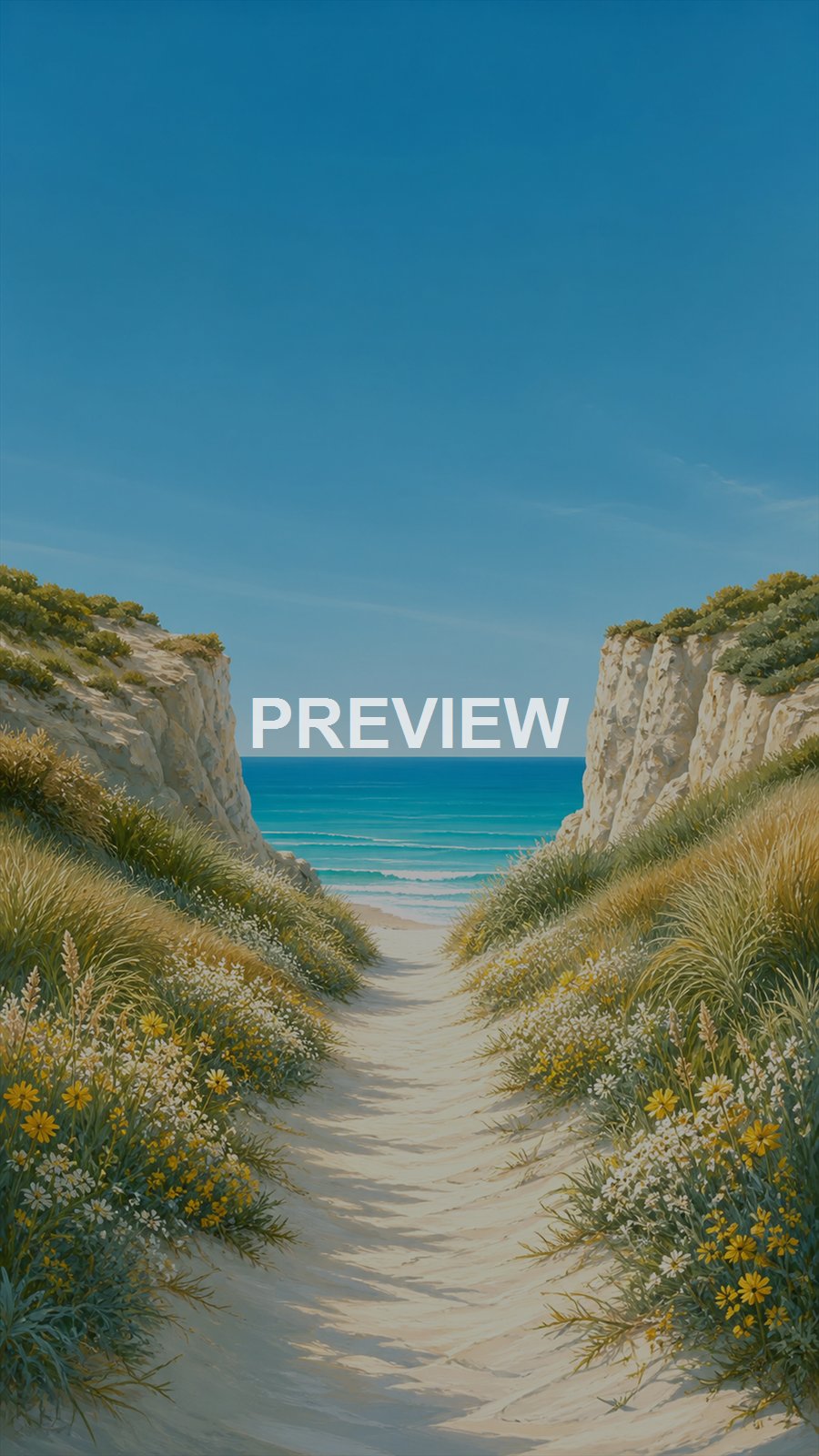 Summer Coast – 10 Premium Phone Wallpapers