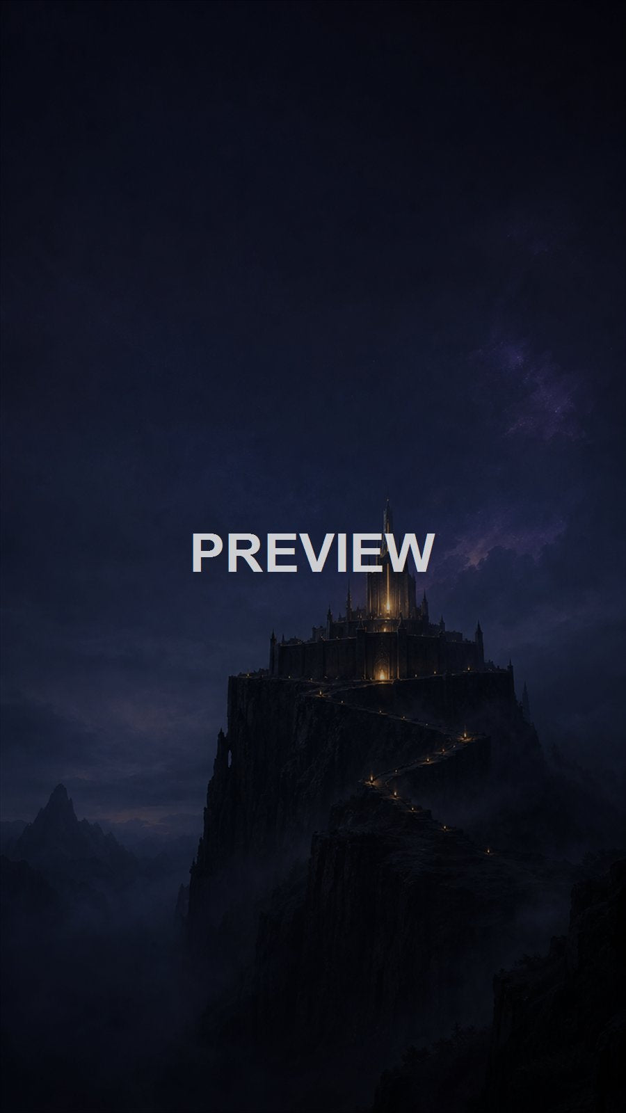 Dark Fantasy Citadels – 10 Premium Phone Wallpapers
