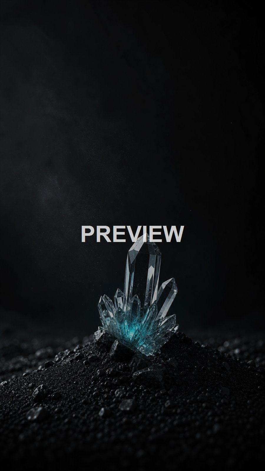 Crystal Worlds – 10 Premium Phone Wallpapers