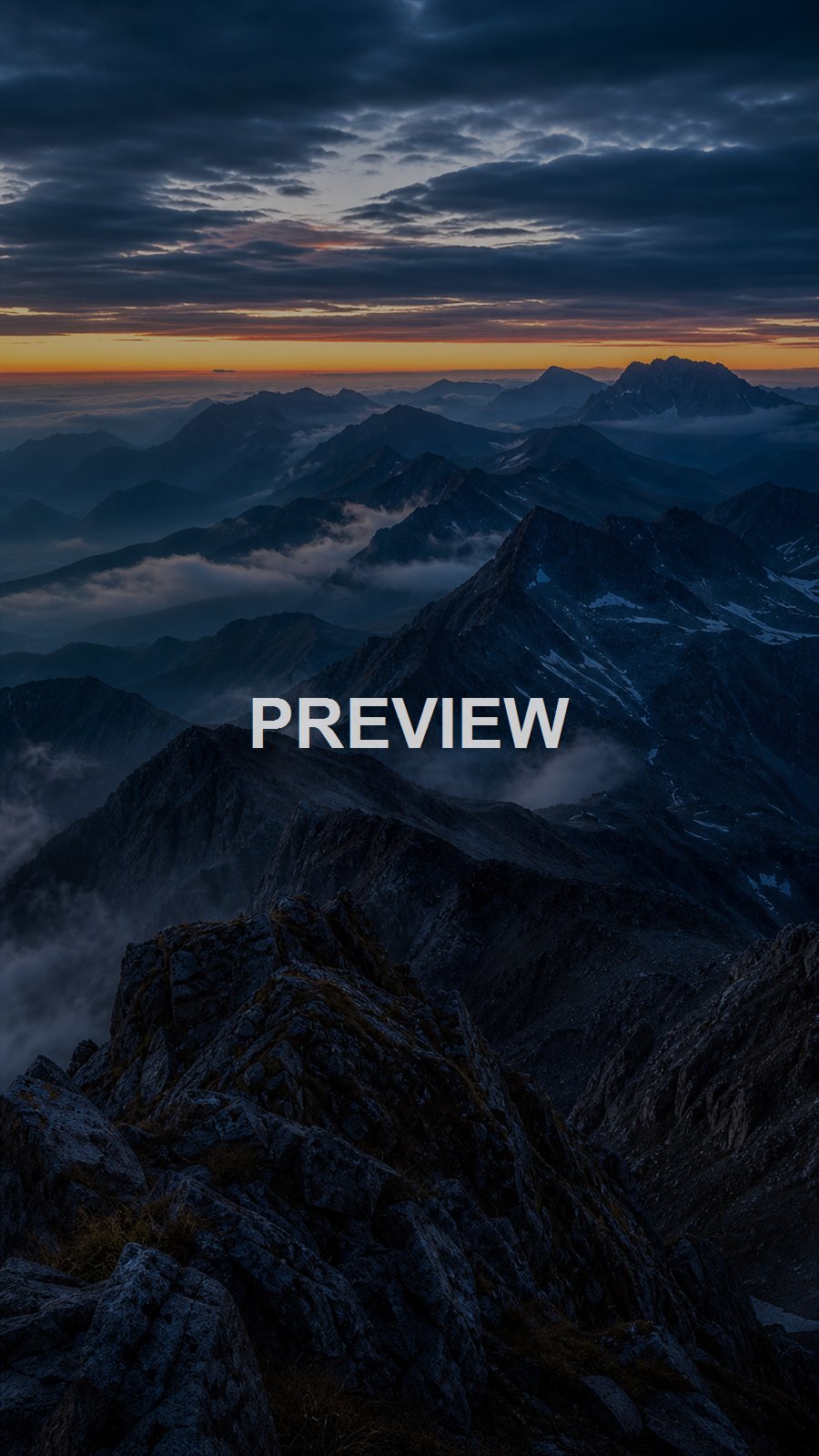 Mountain Calm – 10 Premium Phone Wallpapers