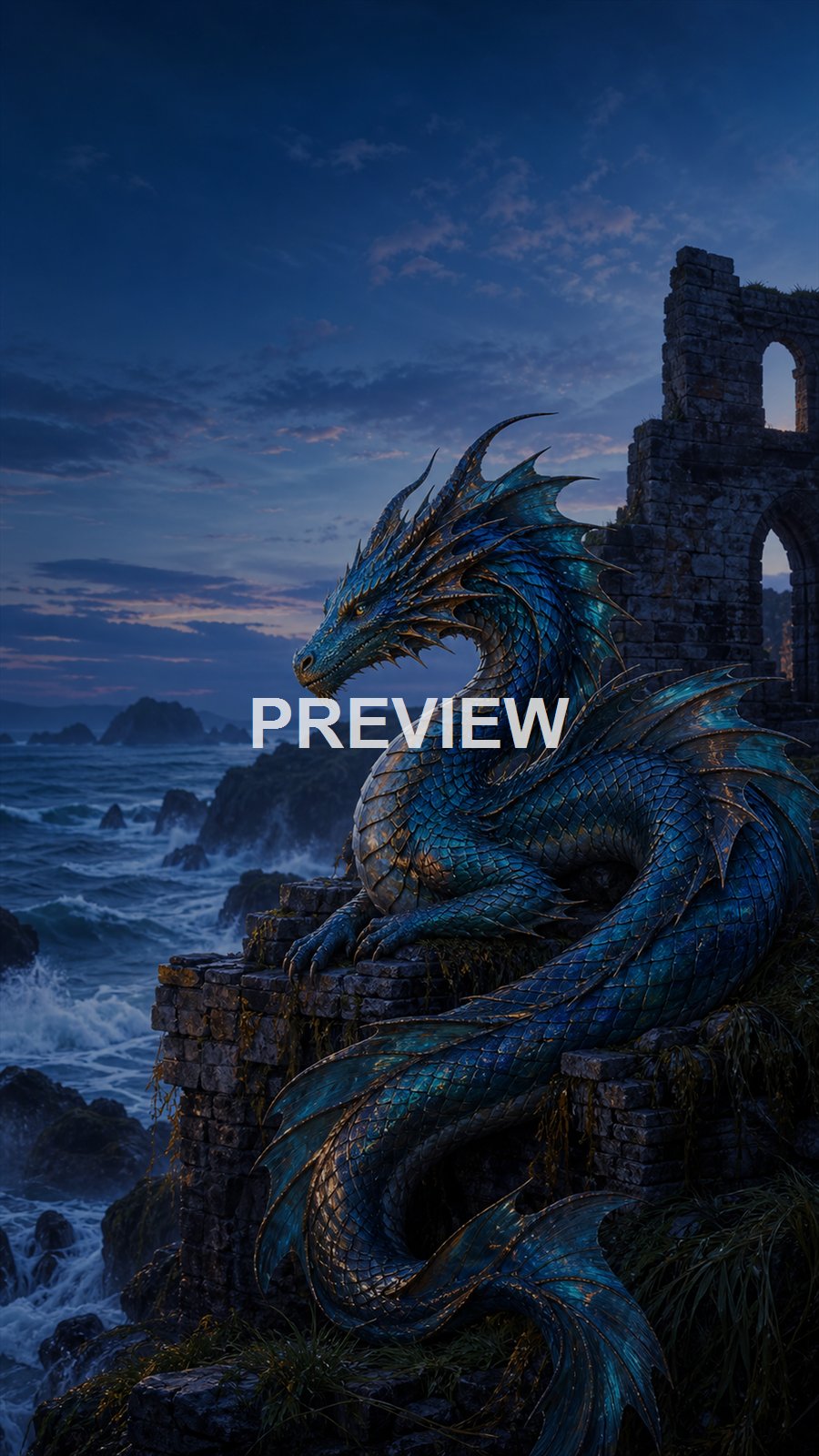 Fantasy Dragons – 10 Premium Phone Wallpapers