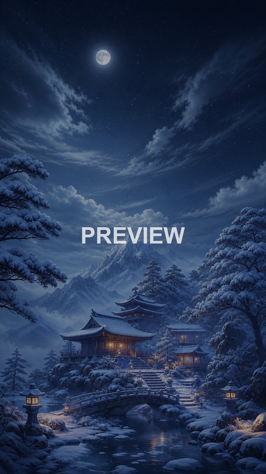 Japanese Inspired Landscapes – 10 Premium Phone Wallpapers