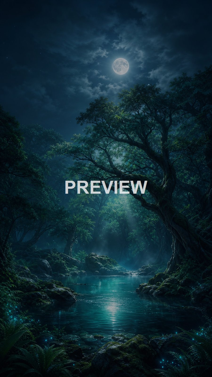 Mystical Forests – 10 Premium Phone Wallpapers