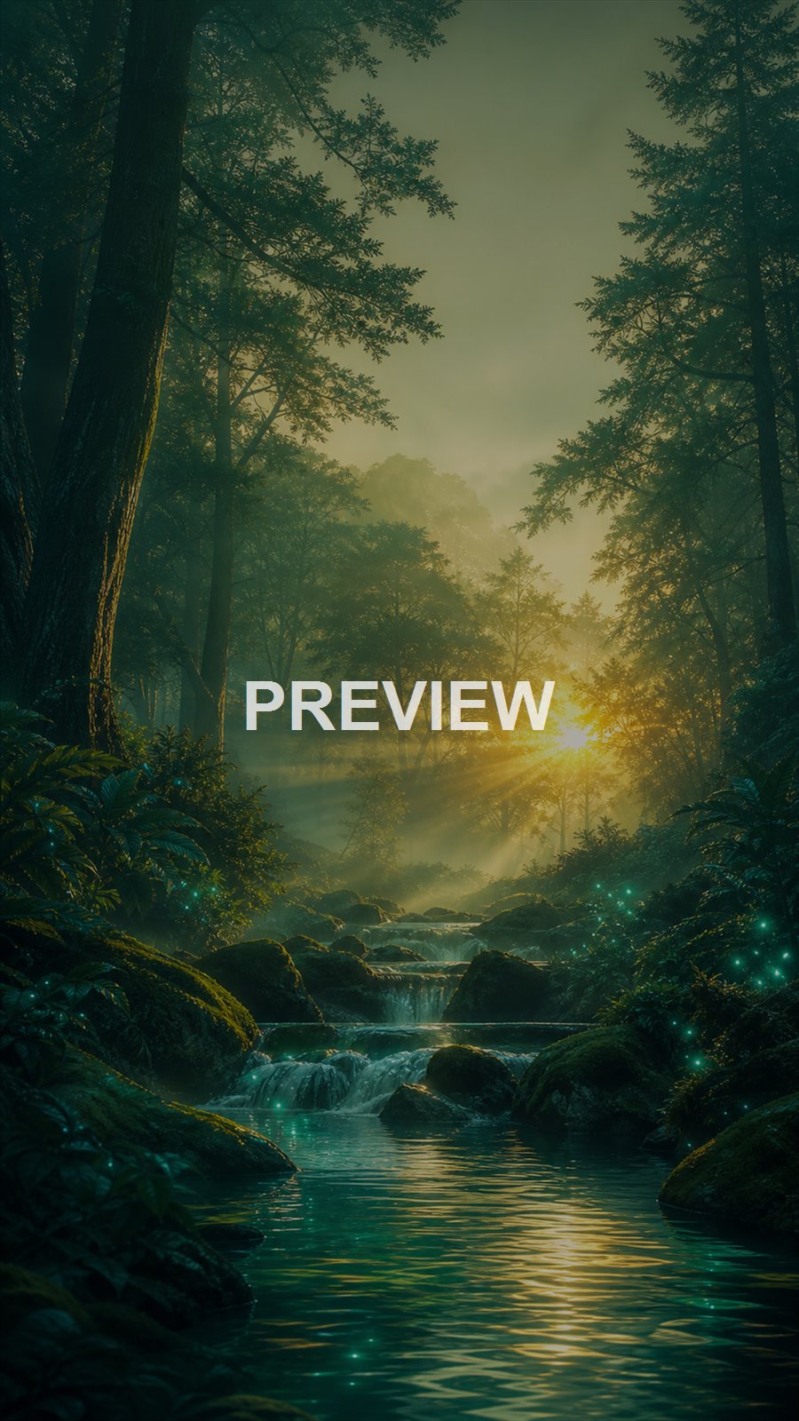 Mystical Forests – 10 Premium Phone Wallpapers