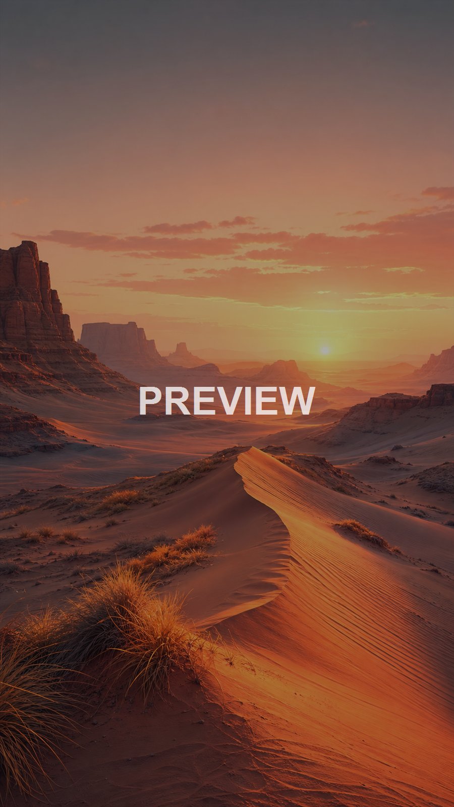 Desert Sunsets – 10 Premium Phone Wallpapers