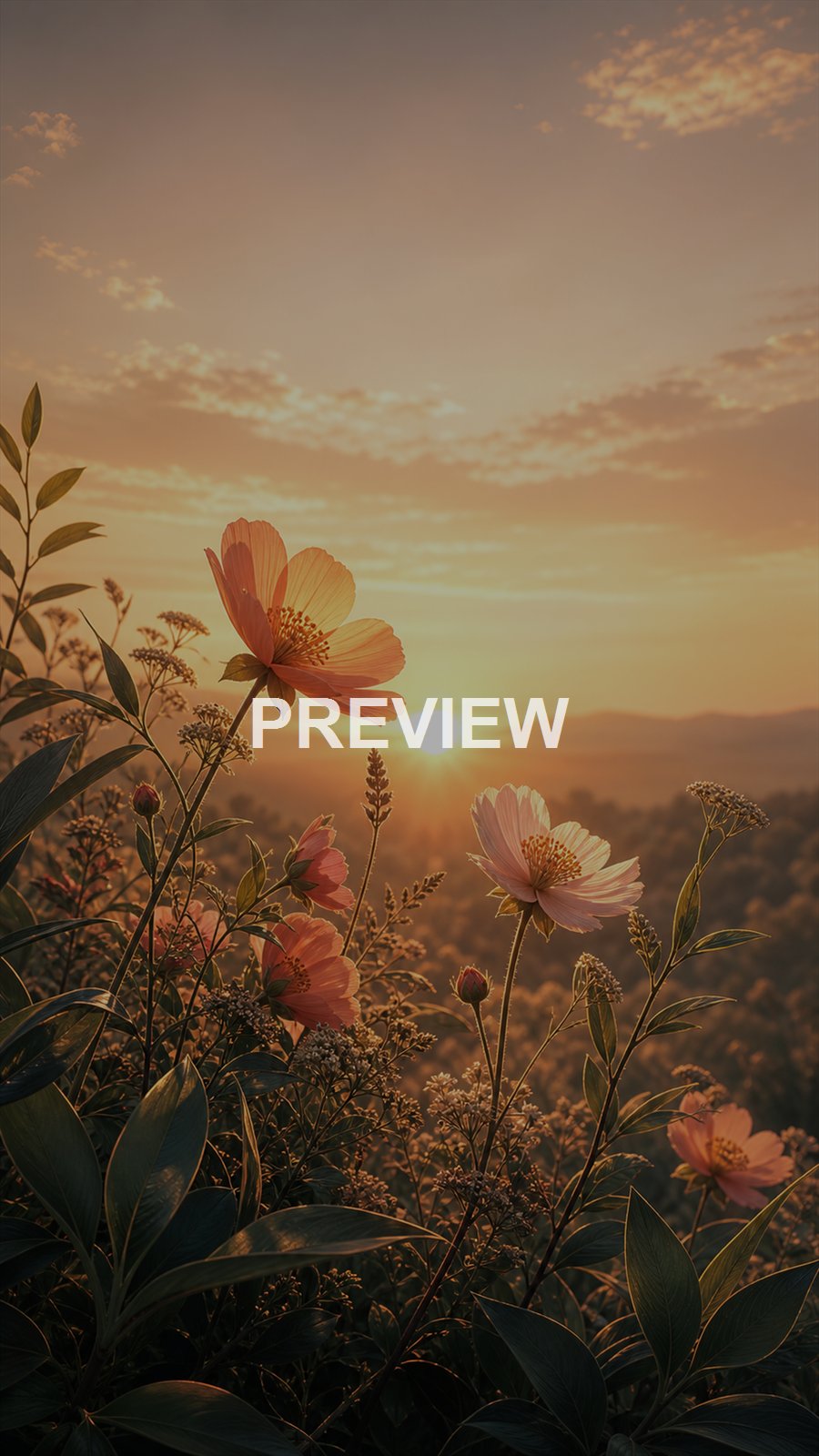 Botanical Elegance – 10 Premium Phone Wallpapers