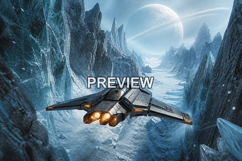 Spaceship Voyages – 10 Desktop & Phone Wallpaper Bundle