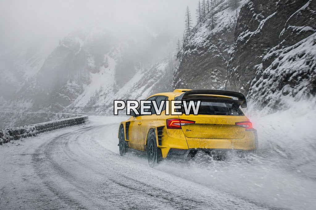 Rally Cars in Snow and Ice – 10 Desktop & Phone Wallpaper Bundle – preview 7