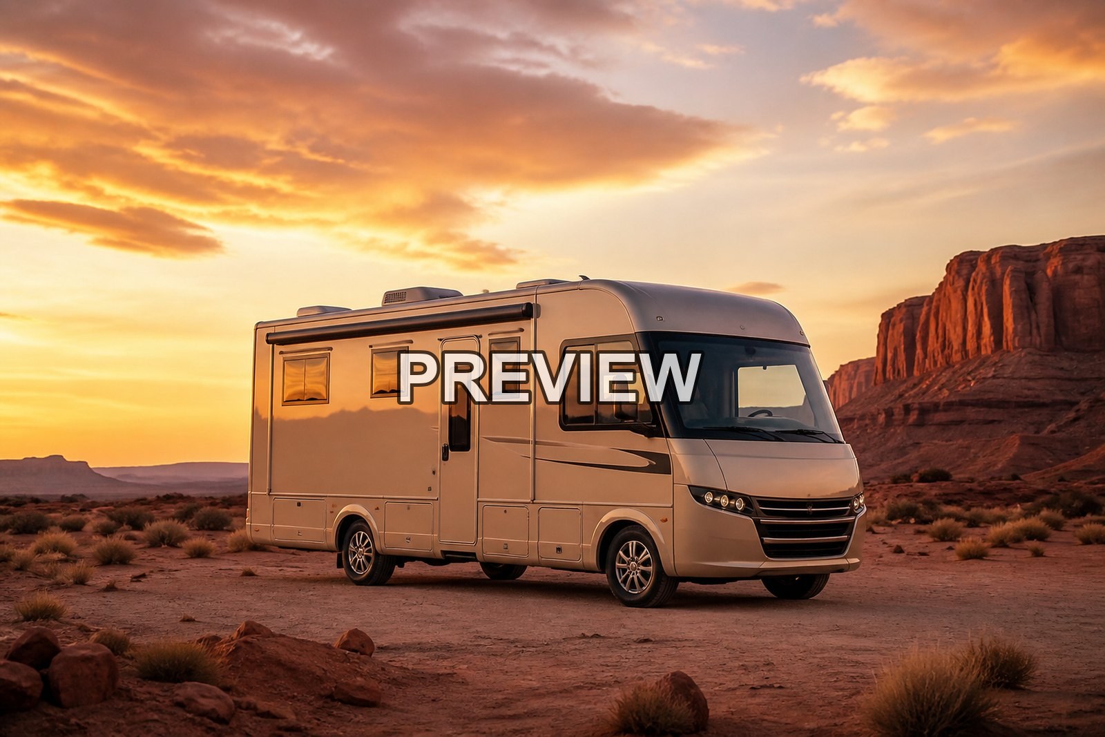 Motorhomes in Dream Landscapes – 10 Desktop & Phone Wallpaper Bundle – preview 2