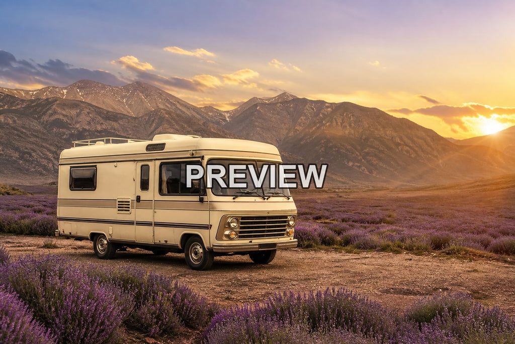 Motorhomes in Dream Landscapes – 10 Desktop & Phone Wallpaper Bundle – preview 5