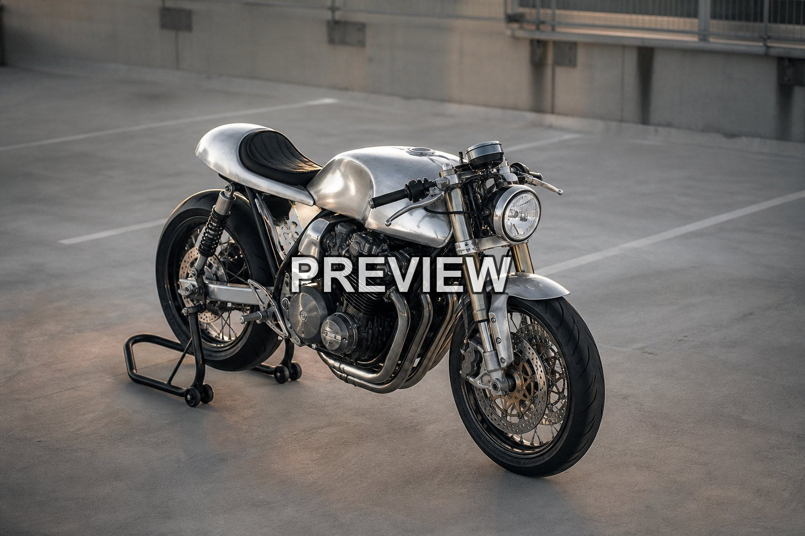 Urban Cafe Racers – 10 Desktop & Phone Wallpaper Bundle – preview 4