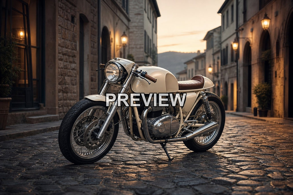 Urban Cafe Racers – 10 Desktop & Phone Wallpaper Bundle – preview 5
