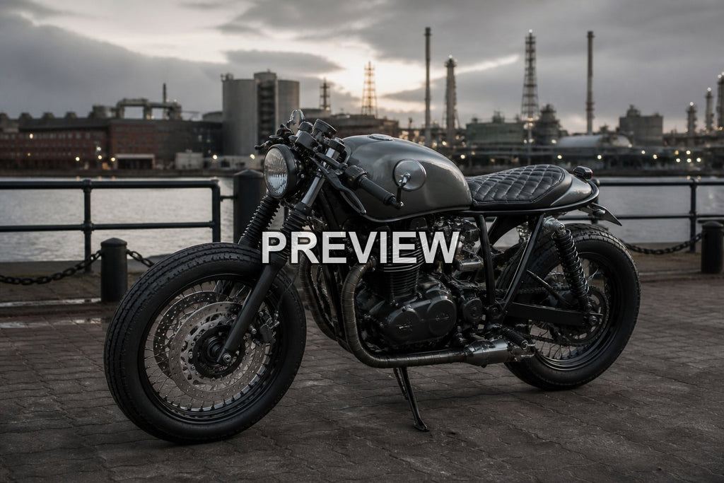 Urban Cafe Racers – 10 Desktop & Phone Wallpaper Bundle – preview 9