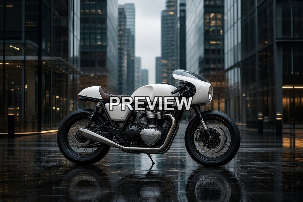 Urban Cafe Racers – 10 Desktop & Phone Wallpaper Bundle – preview 10