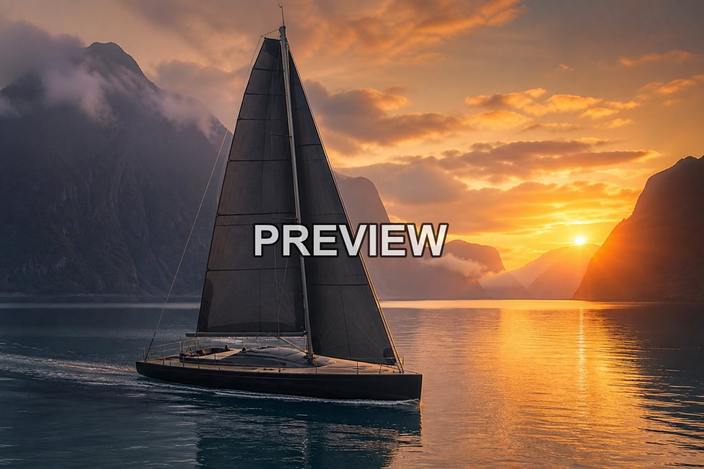 Sailboats at Sunset – 10 Desktop & Phone Wallpaper Bundle – preview 5