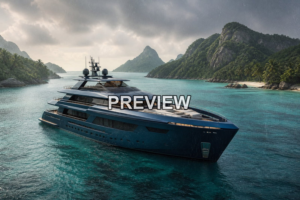 Luxury Yachts in Tropical Bays – 10 Desktop & Phone Wallpaper Bundle – preview 5