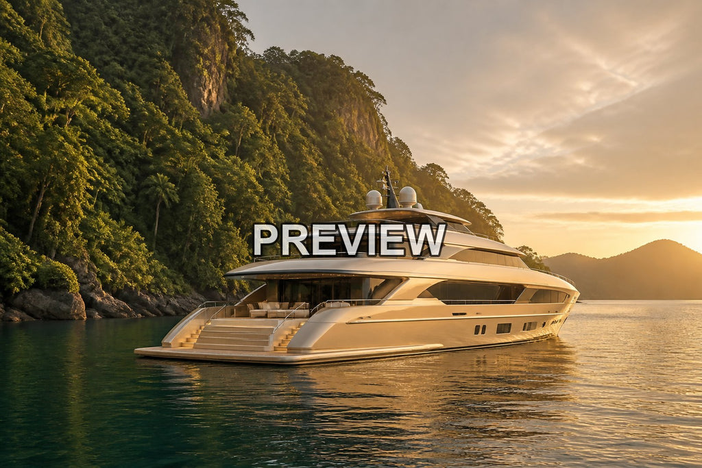 Luxury Yachts in Tropical Bays – 10 Desktop & Phone Wallpaper Bundle – preview 7