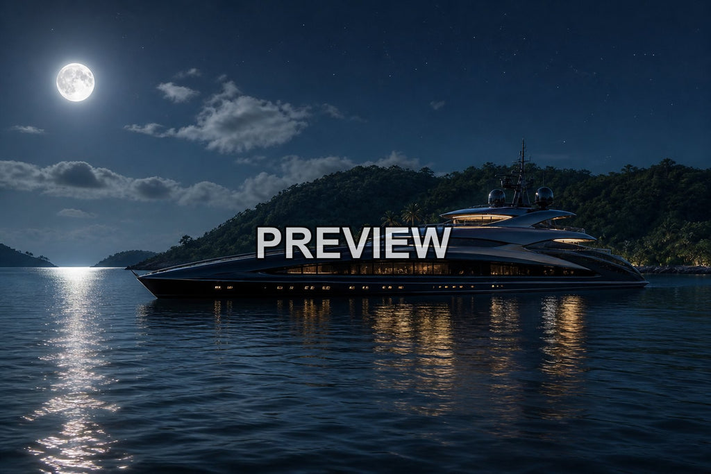Luxury Yachts in Tropical Bays – 10 Desktop & Phone Wallpaper Bundle – preview 8