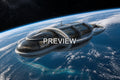 Spacecraft and Space Stations – 10 Desktop & Phone Wallpaper Bundle – preview 1