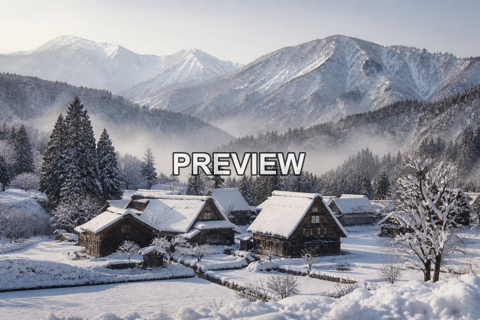 Japanese-Inspired Landscapes – 10 Desktop & Phone Wallpaper Bundle – preview 5
