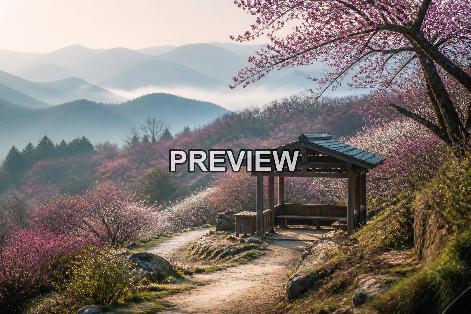 Japanese-Inspired Landscapes – 10 Desktop & Phone Wallpaper Bundle – preview 9