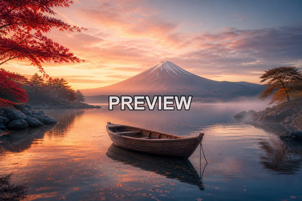 Japanese-Inspired Landscapes – 10 Desktop & Phone Wallpaper Bundle – preview 10