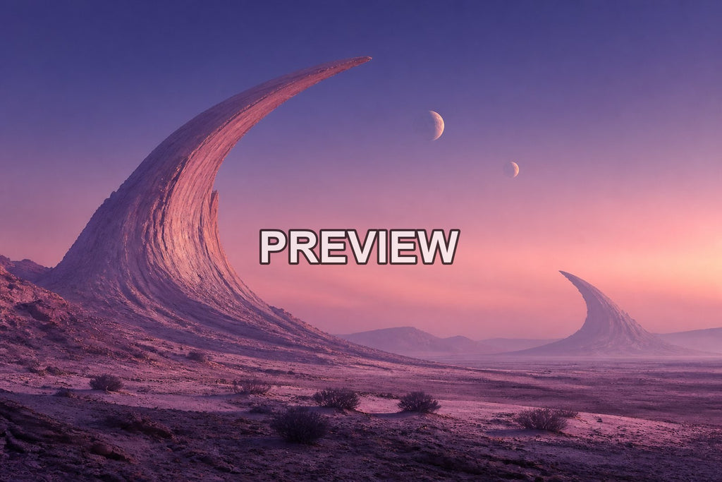 Surreal Deserts and Rock Formations – 10 Desktop & Phone Wallpaper Bundle – preview 8