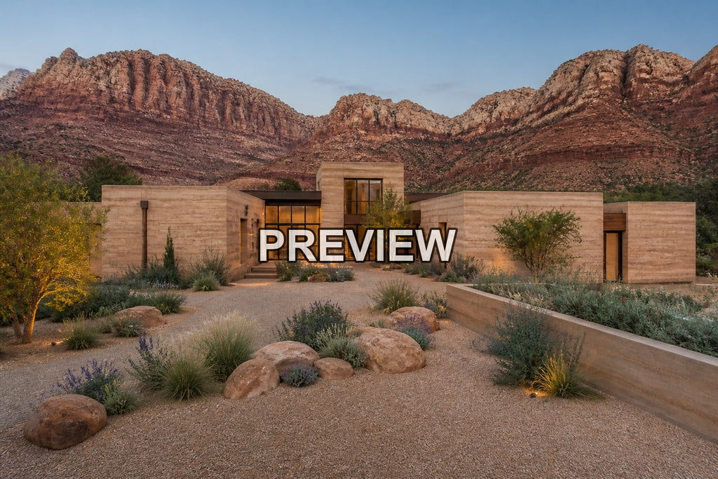 Luxury Villas and Dream Homes – 10 Desktop & Phone Wallpaper Bundle – preview 4