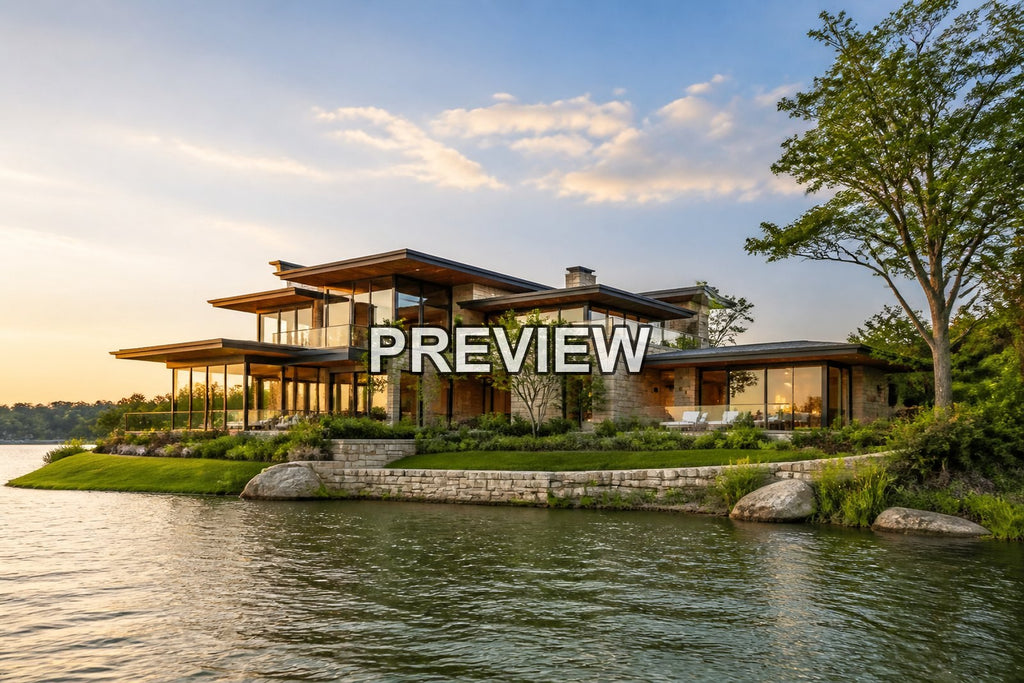Luxury Villas and Dream Homes – 10 Desktop & Phone Wallpaper Bundle – preview 6