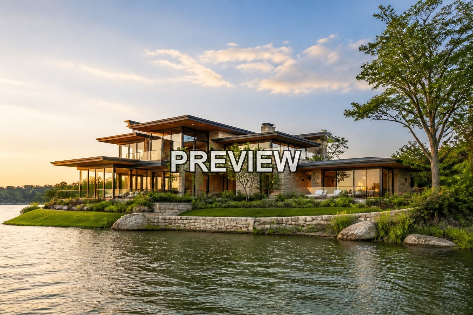 Luxury Villas and Dream Homes – 10 Desktop & Phone Wallpaper Bundle – preview 6