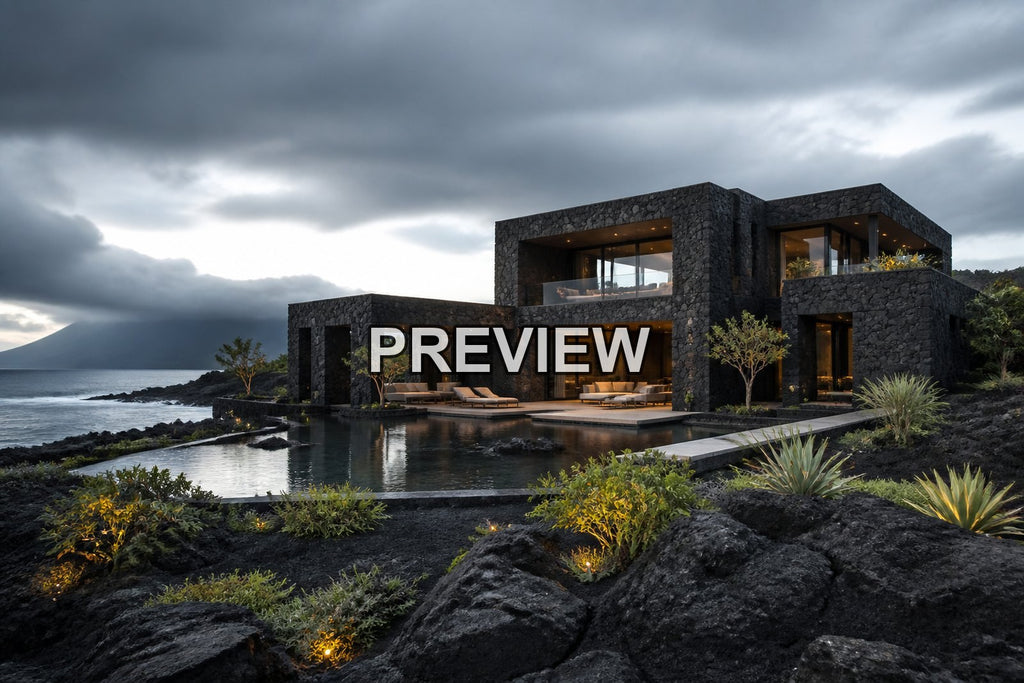 Luxury Villas and Dream Homes – 10 Desktop & Phone Wallpaper Bundle – preview 7