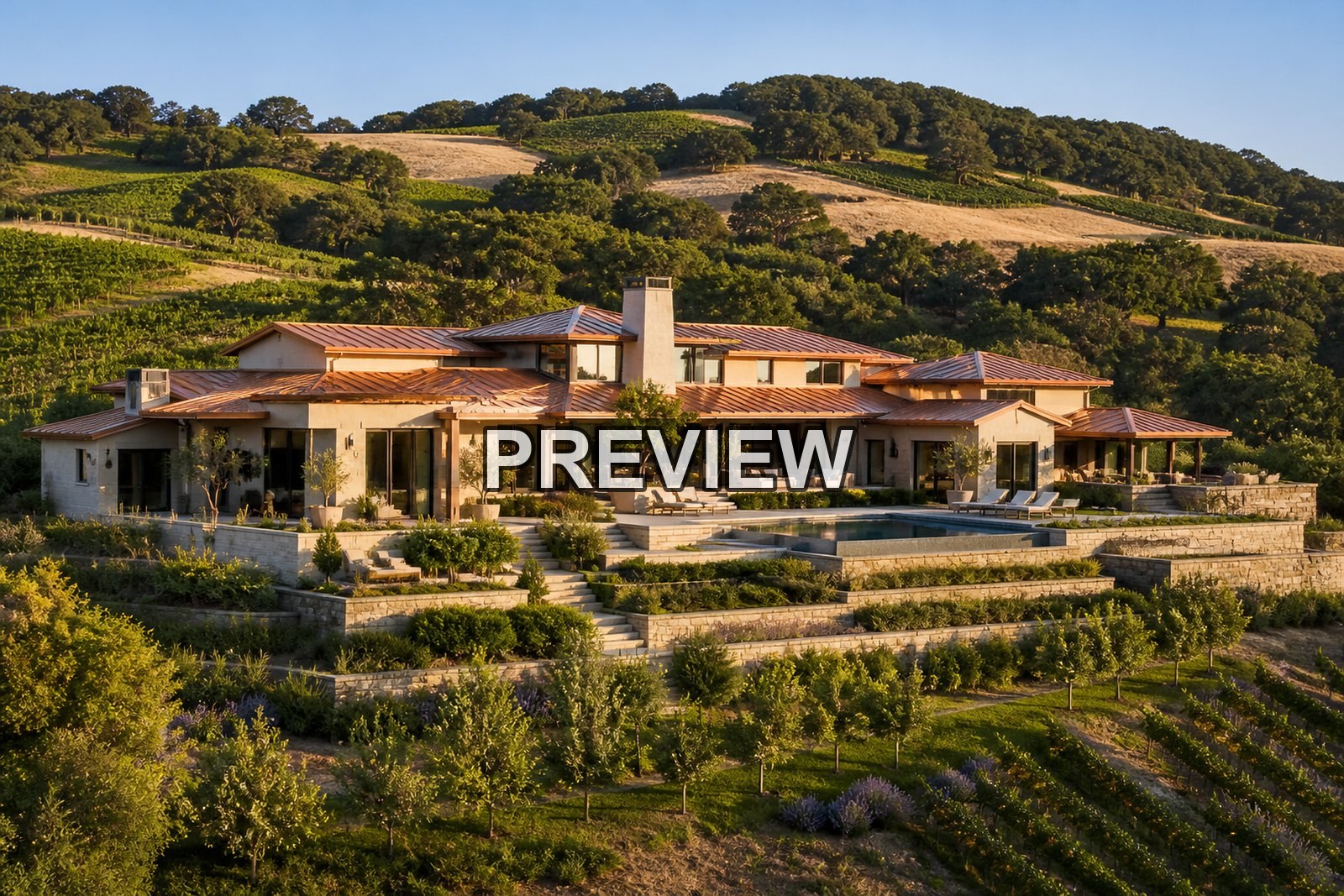 Luxury Villas and Dream Homes – 10 Desktop & Phone Wallpaper Bundle – preview 8