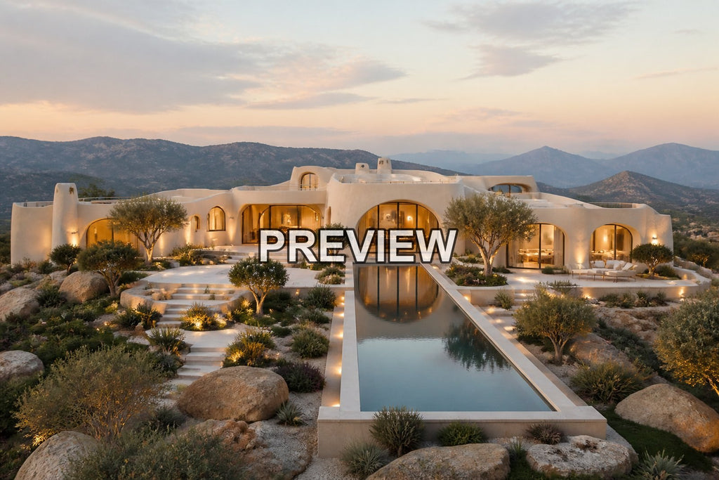 Luxury Villas and Dream Homes – 10 Desktop & Phone Wallpaper Bundle – preview 10