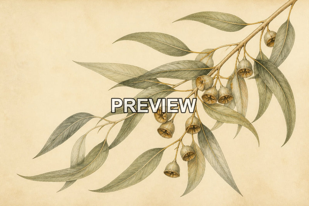 Botanical Vintage Illustrations – 10 Desktop & Phone Wallpaper Bundle – preview 3