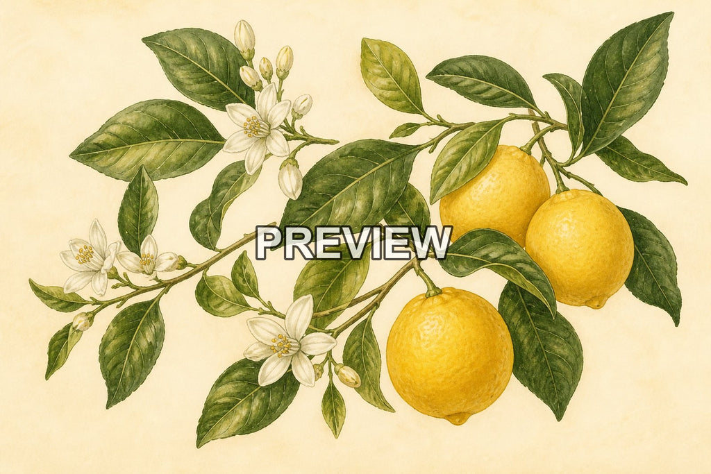 Botanical Vintage Illustrations – 10 Desktop & Phone Wallpaper Bundle – preview 6