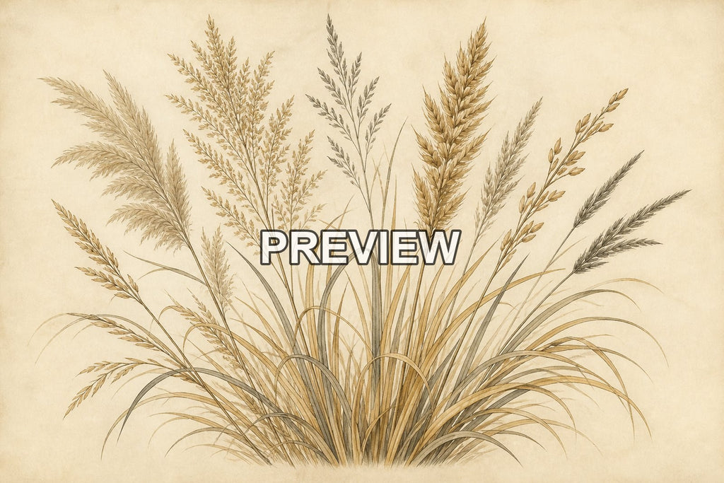 Botanical Vintage Illustrations – 10 Desktop & Phone Wallpaper Bundle – preview 7