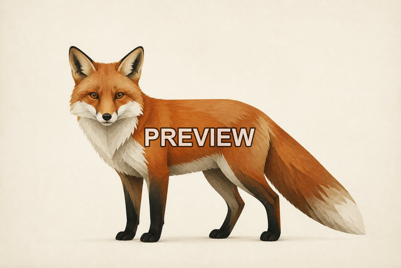Minimalist Animal Portraits – 10 Desktop & Phone Wallpaper Bundle – preview 1