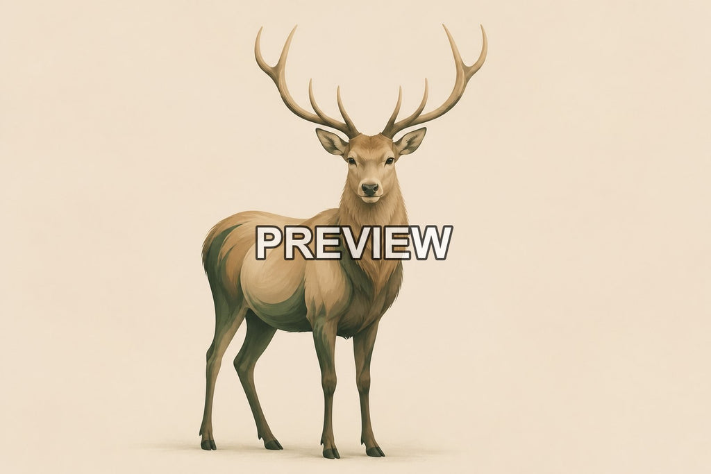Minimalist Animal Portraits – 10 Desktop & Phone Wallpaper Bundle – preview 5